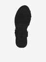 Geox Sandale din piele negre pentru femei Geox Eolie