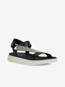Geox Sandale negre din piele pentru femei Geox Xand