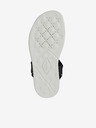 Geox Sandale negre din piele pentru femei Geox Xand