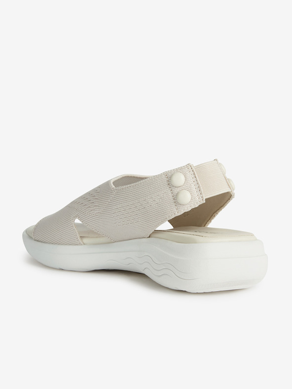 Geox Geox Spherica Ec5 alb sandale pentru femei