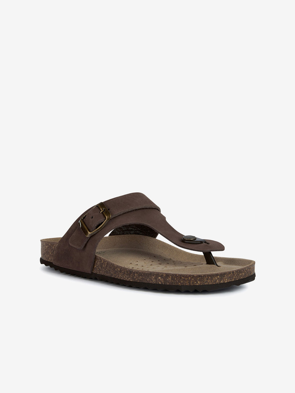 Geox Geox Brionia maro șlapi pentru femei