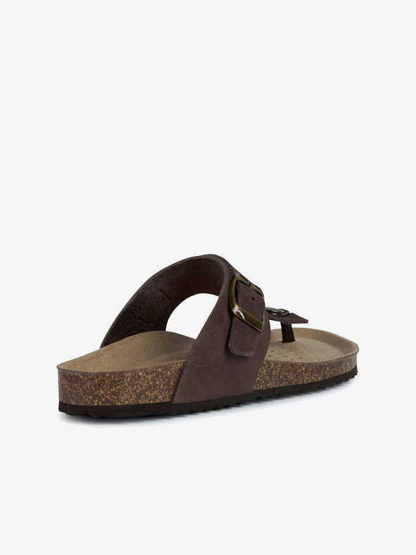 Geox Geox Brionia maro șlapi pentru femei