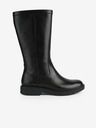 Geox Botine din piele de culoare neagră Geox Spherica