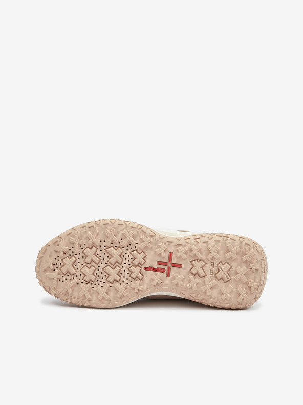 Geox Geox Oliviera bej din piele întoarsă pentru femei gheată