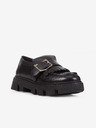 Geox Negru Loafers din piele pentru femei Geox Vilde