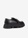 Geox Negru Loafers din piele pentru femei Geox Vilde