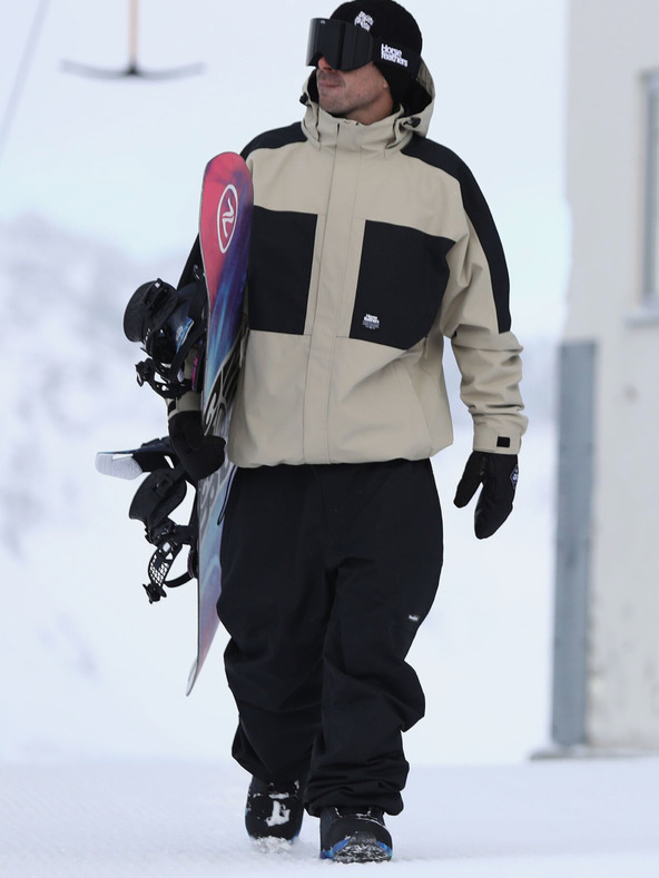 Horsefeathers Jachetă Envoy - mojave/negru Horsefeathers