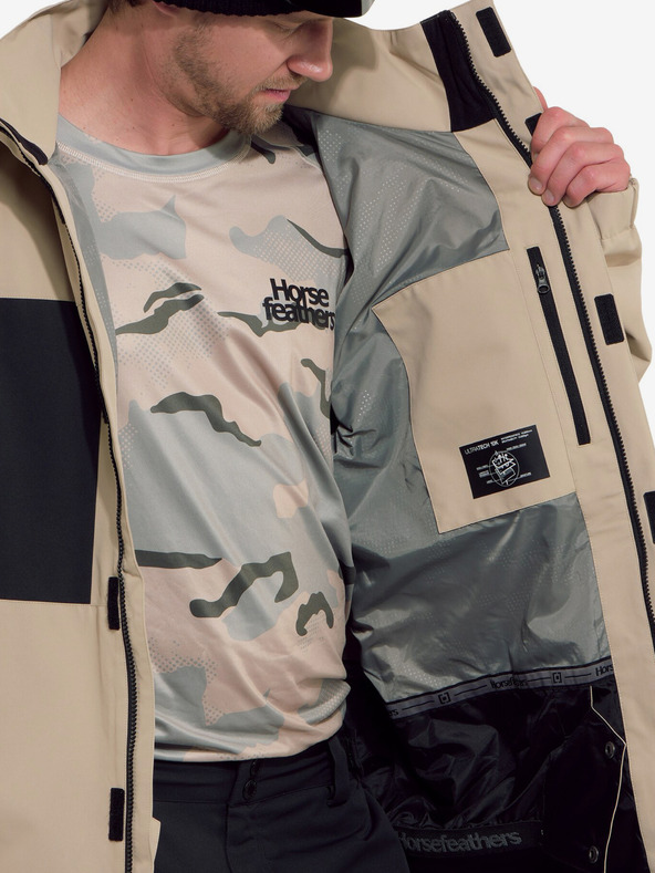 Horsefeathers Jachetă Envoy - mojave/negru Horsefeathers