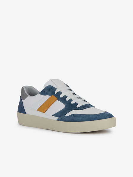 Geox Pantofi sport alb-albaștri pentru bărbați Geox Affile