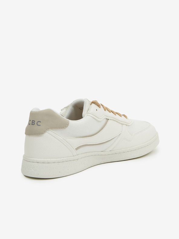 Geox Alb bărbați adidași Geox Warrens