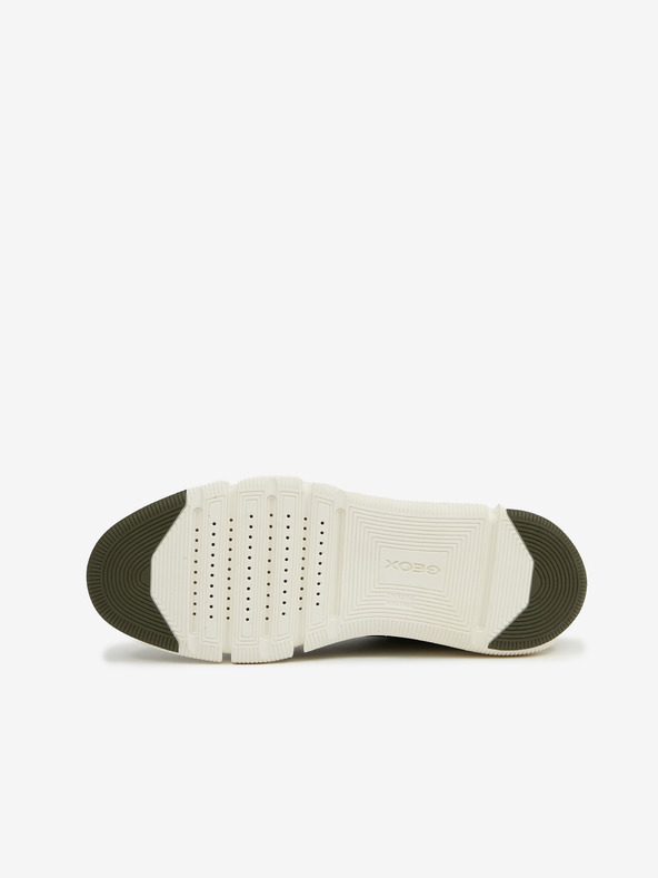 Geox Pantofi eleganți kaki din piele întoarsă pentru bărbați Geox Adacter