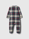 GAP Baby salopetă în carouri GAP