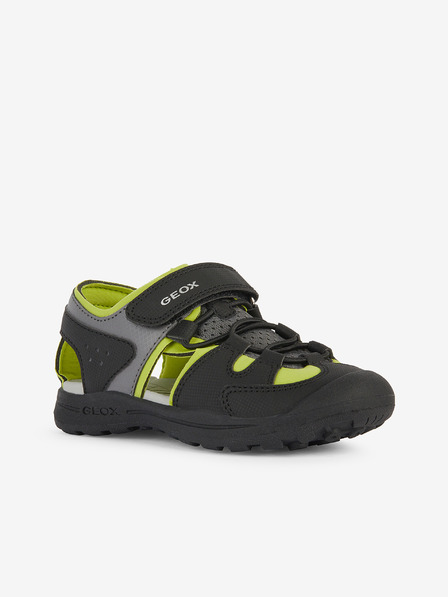 Geox Verde-negru băieți sandale outdoor Geox Vaniett