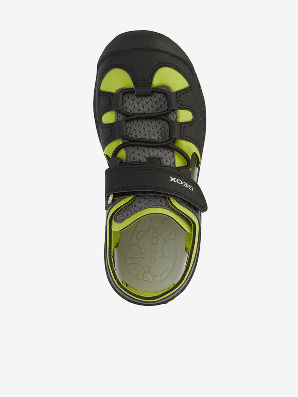 Geox Verde-negru băieți sandale outdoor Geox Vaniett
