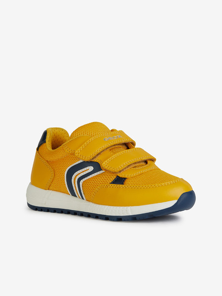 Geox Adidași galbeni pentru băieți Geox Alben