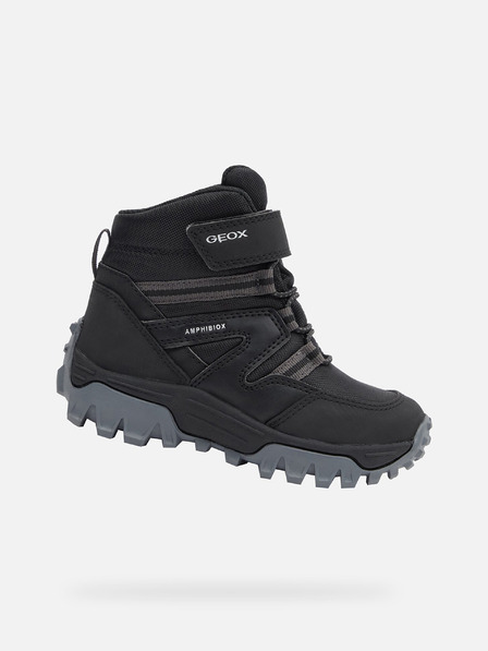 Geox Negru băieți pantofi sport Geox Himalaya B Abx