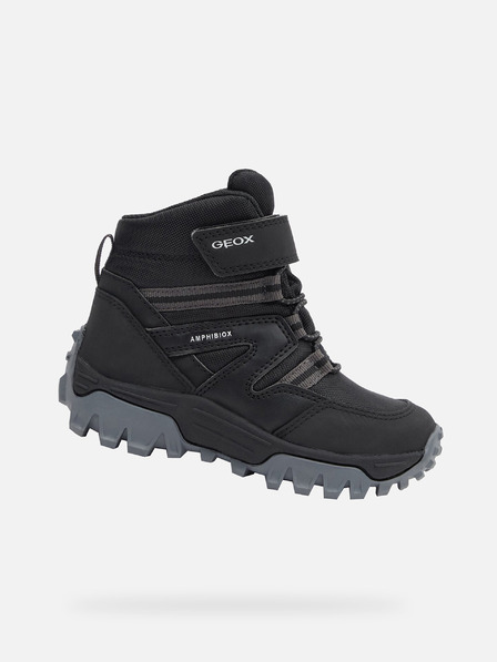Geox Negru băieți pantofi sport Geox Himalaya B Abx