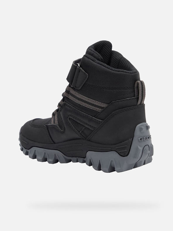 Geox Negru băieți pantofi sport Geox Himalaya B Abx
