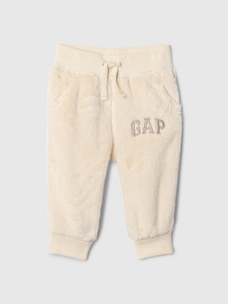 GAP Baby pantaloni din blană artificială GAP