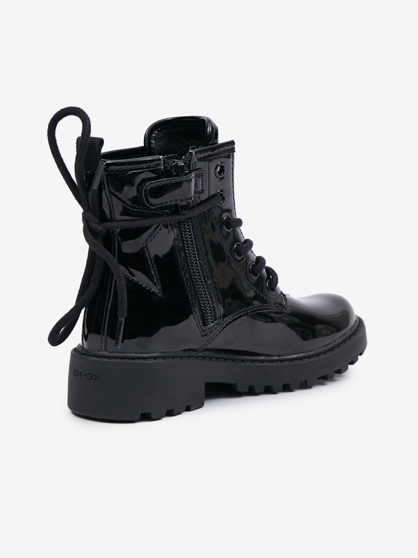 Geox Cizme de gleznă Geox Casey negre pentru fete