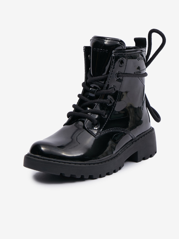 Geox Cizme de gleznă Geox Casey negre pentru fete