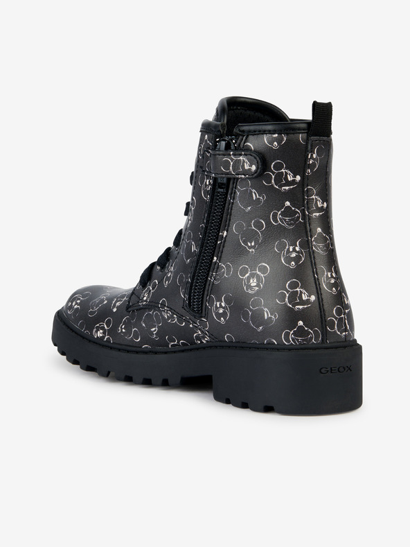 Geox Cizme de gleznă Geox Casey negre pentru fete