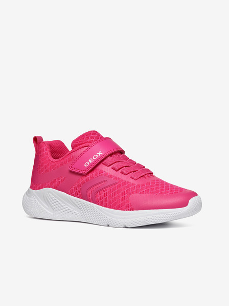 Geox Roșu închis Adidași Geox Sprintye pentru fete