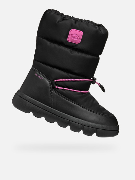 Geox Negru fată pantofi de iarnă Geox Willaboo B A
