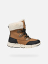 Geox Botine maro deschis pentru fete Geox Flexyper AB