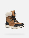 Geox Botine maro deschis pentru fete Geox Flexyper AB