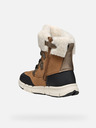 Geox Botine maro deschis pentru fete Geox Flexyper AB