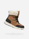 Geox Botine maro deschis pentru fete Geox Flexyper AB