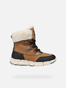 Geox Botine maro deschis pentru fete Geox Flexyper AB