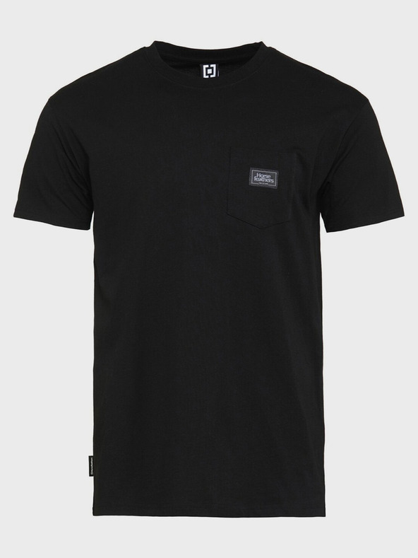 Horsefeathers Tricou Alpha - negru mărimea L HORSEFEATHERS