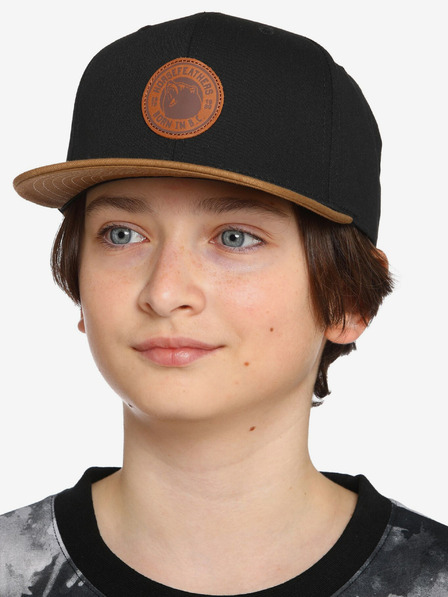 Horsefeathers Șapcă pentru copii Seb Horsefeathers - negru