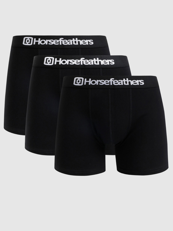 Horsefeathers Set de trei boxeri Horsefeathers Dynasty negri