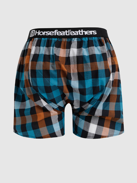 Horsefeathers Pantaloni scurți Horsefeathers Clay în carouri albastre