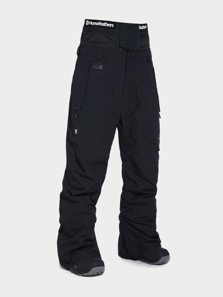 Horsefeathers Pantaloni Nelson - negru mărimea L HORSEFEATHERS