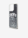 DKNY Liquid Glitter Arch Logo Back Cover pentru iPhone 13 Pro Max negru DKNY