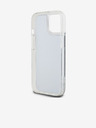 DKNY Liquid Glitter Arch Logo Back Cover pentru iPhone 14 negru DKNY