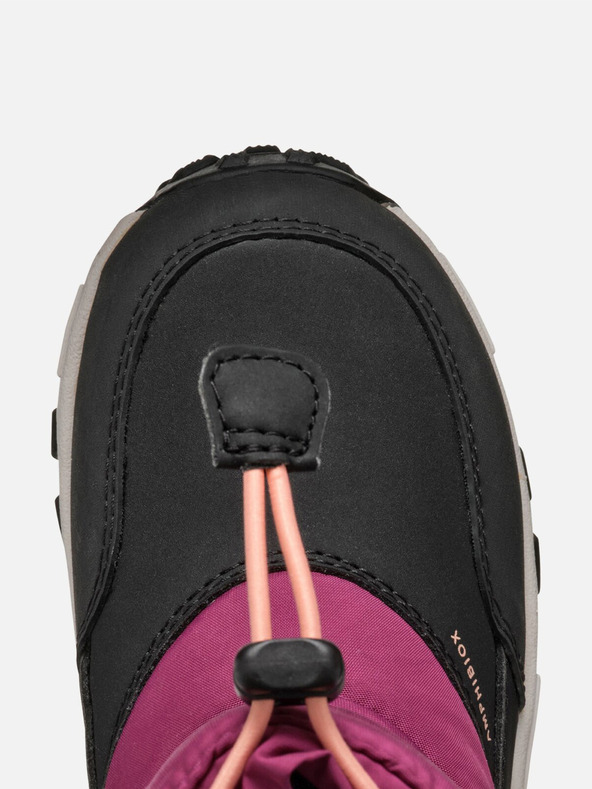 Geox Gheață de iarnă roșie pentru fete Geox Himalaya B Ab