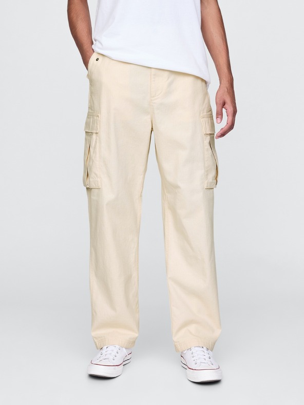 GAP Pantaloni cargo Utility Herringbone GAP