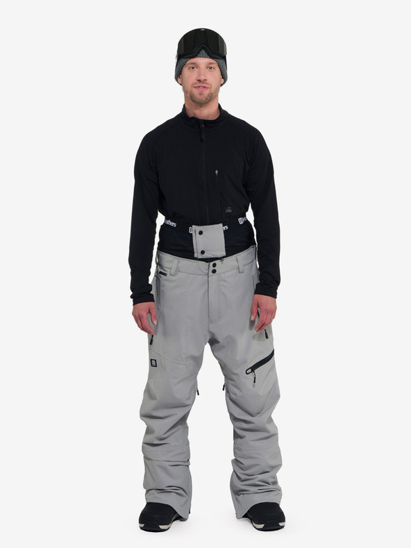 Horsefeathers Pantaloni Nelson Horsefeathers - gri