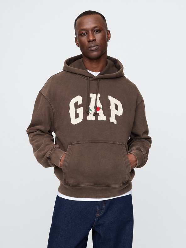 GAP Bluză oversize cu logo Western GAP