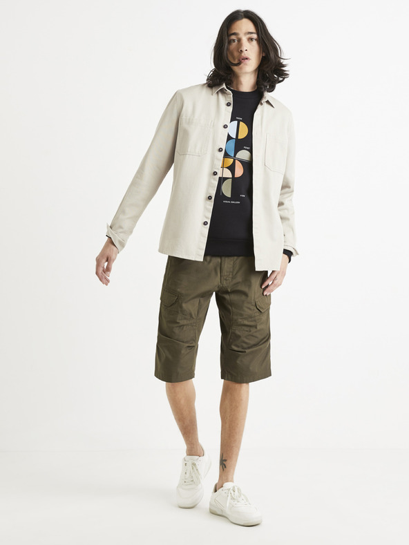 Celio Pantaloni scurți maro Celio Tocourtebm