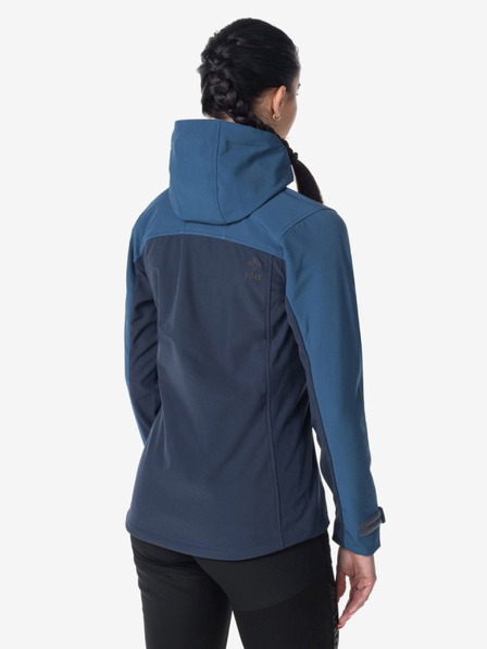 Kilpi Jachetă Softshell pentru femei Kilpi RAVIA albastru închis