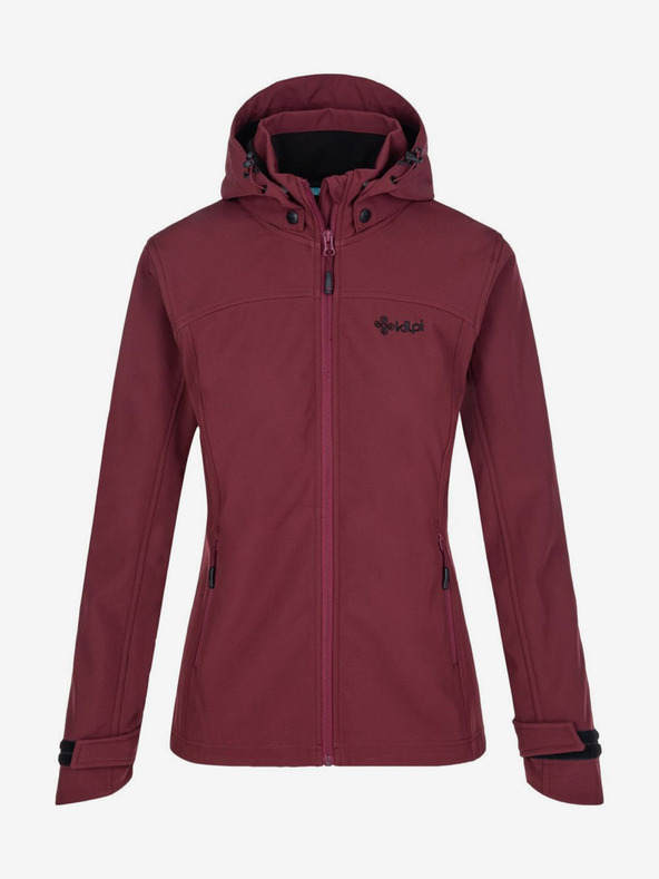 Kilpi Jachetă softshell burgundy pentru femei Kilpi RAVIA