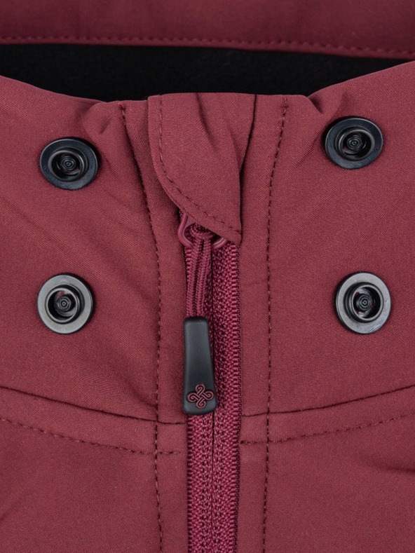 Kilpi Jachetă softshell burgundy pentru femei Kilpi RAVIA