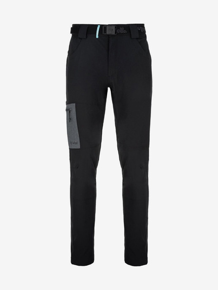 Kilpi Pantaloni de exterior negri pentru bărbați Kilpi LIGNE
