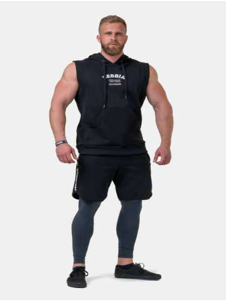 Nebbia Tricou cu glugă Golden Era 197 Negru Nebbia